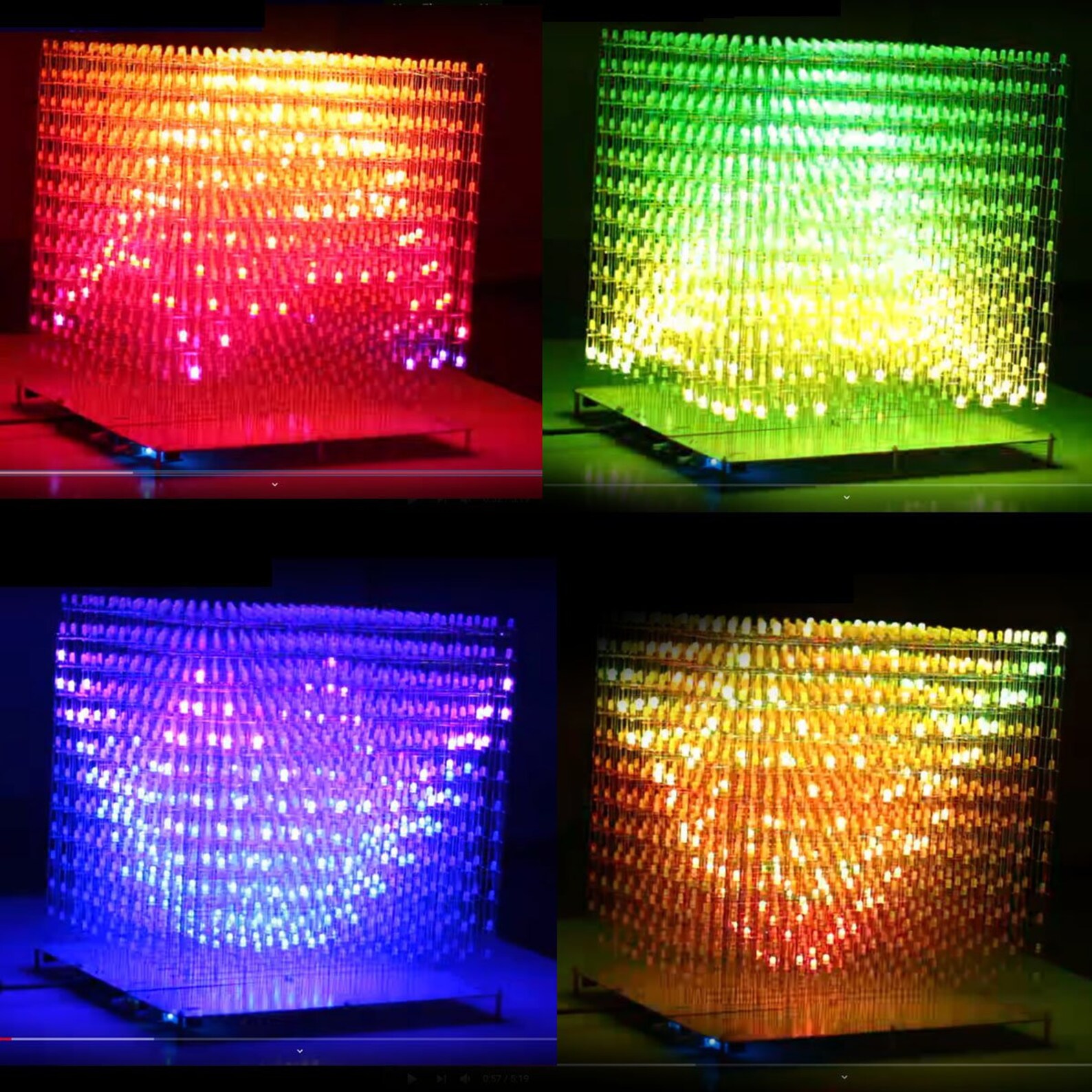 Led cube