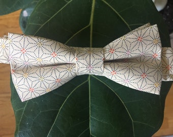 Ivory Star Multicolor Bowtie