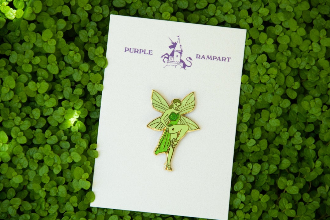 The Green Fairy Moulin Rouge Inspired Pin Etsy