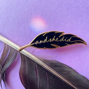 Magic Feather Pin