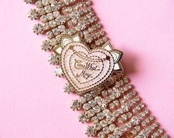 Satine (Pink Diamonds) Inspired Moulin Rouge Pin