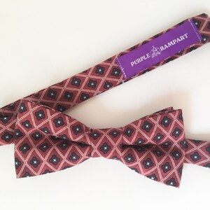 Pink Diamonds Bowtie image 3