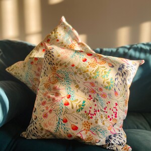 Floral Boho Throw Pillow(s)