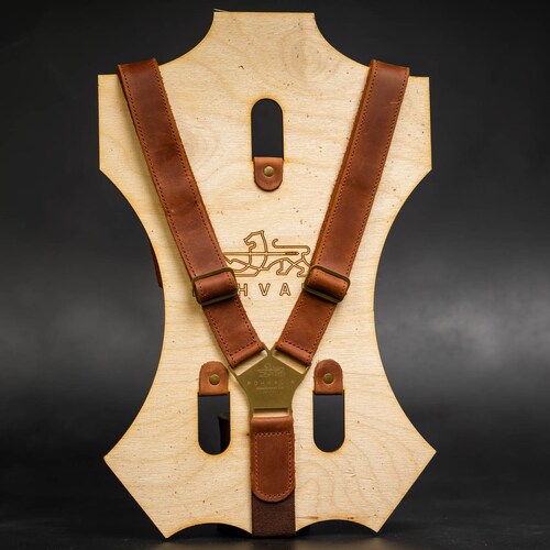 Leather Suspenders for Men Personalized Groomsmen Suspenders Etsy