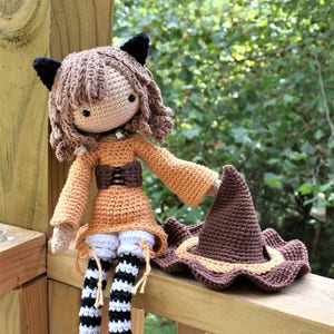 Jinx the Cat Crochet Doll Pattern / Amigurumi / Photo Tutorial