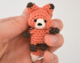 Tiny Fox Crochet Amigurumi Pattern / Photo Tutorial