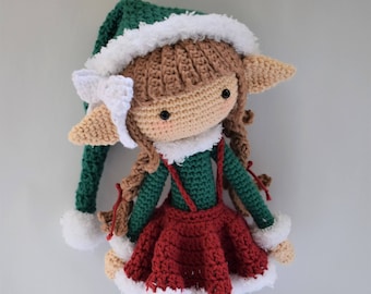 Bell the Elf Crochet Doll Pattern / Amigurumi / Photo Tutorial