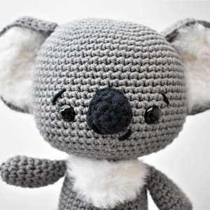 Kevin the Koala Crochet Amigurumi Pattern / Photo Tutorial image 1