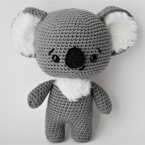 Kevin the Koala Crochet Amigurumi Pattern / Photo Tutorial image 2