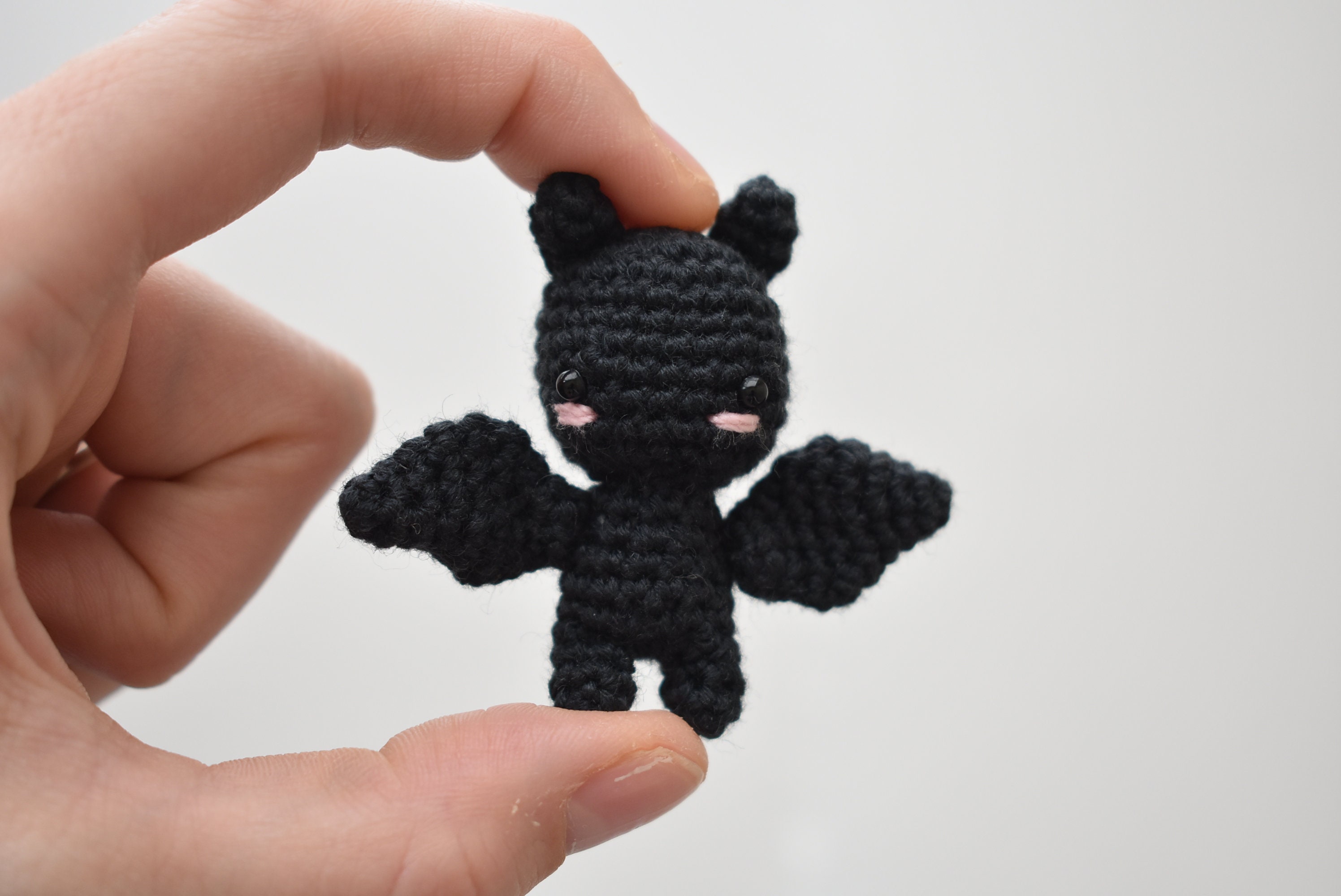 bat crochet plush