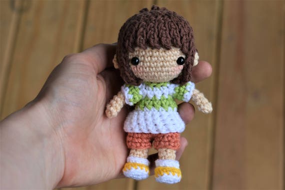 Chihiro Amigurumi Crochet Pattern / Photo Tutorial / Spirited Away Inspired Amigurumi  Crochet Pattern 