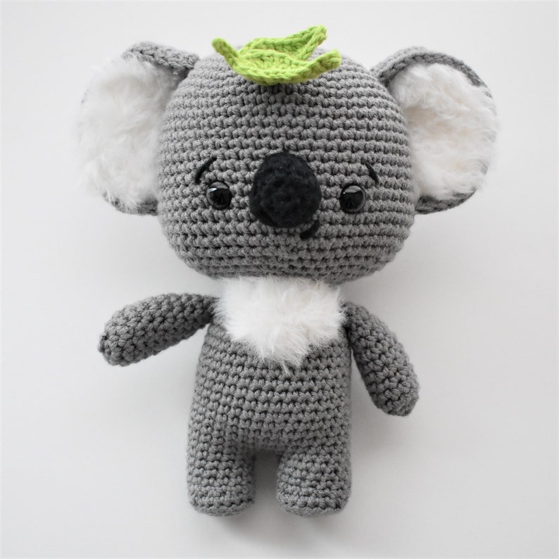 Kevin the Koala Crochet Amigurumi Pattern / Photo Tutorial image 4