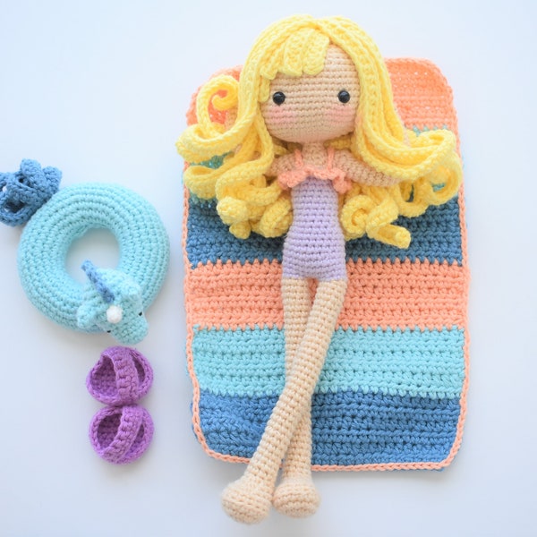 Misty the Summer Doll Crochet Pattern / Amigurumi / Photo Tutorial