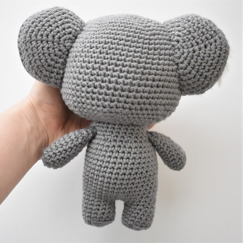 Kevin the Koala Crochet Amigurumi Pattern / Photo Tutorial image 8