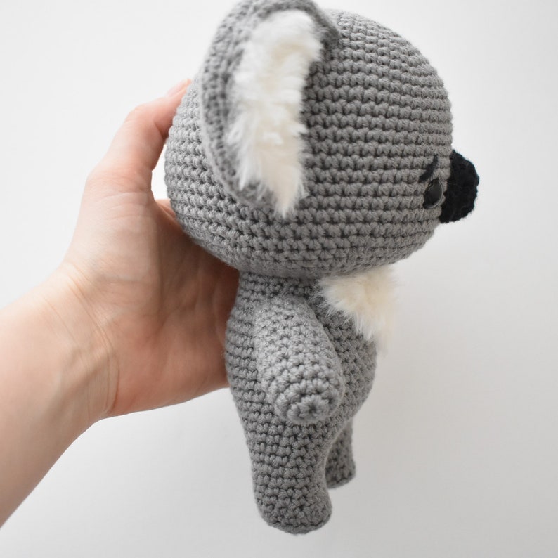 Kevin the Koala Crochet Amigurumi Pattern / Photo Tutorial image 7