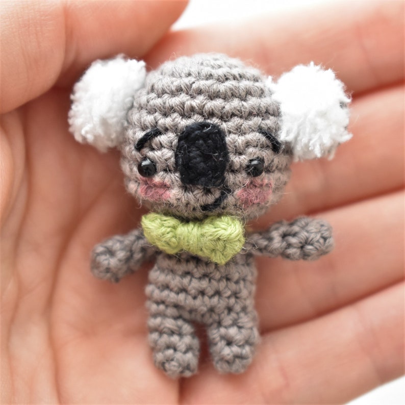 Tiny Koala Crochet Amigurumi Pattern / Photo Tutorial Etsy
