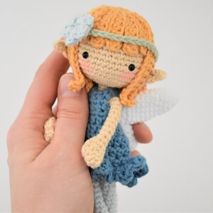 Ella the Little Fairy Crochet Doll Pattern / Amigurumi / Photo Tutorial image 2