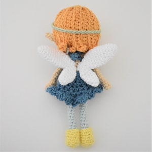 Ella the Little Fairy Crochet Doll Pattern / Amigurumi / Photo Tutorial image 6