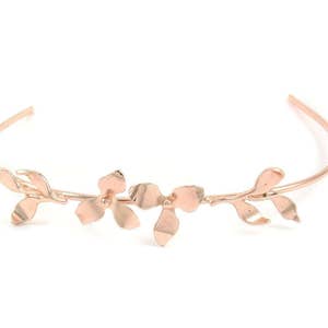 Floral Back Halo