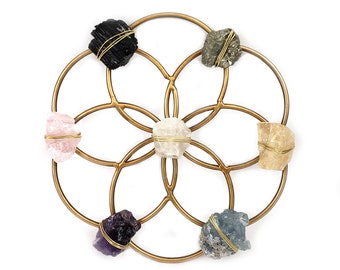 Kleine bloem van leven genezing Crystal grid-Ariana OST