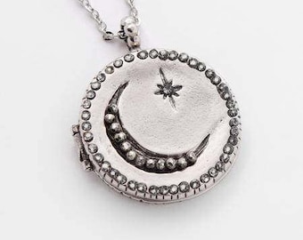 Moon North Star Locket- Ariana Ost