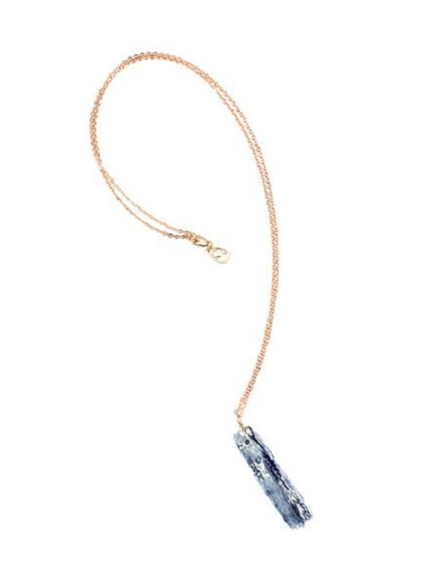 Healing Stone and Crystal  - Blue Kyanite Wellness Necklace for Men- Jewelry for Women to Dispel Negative Energy - Ariana Ost