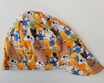 Ready to Ship - size Small - Star wars welding cap - welders hat - reversible 6 panel - patterned - kromer - boiler maker