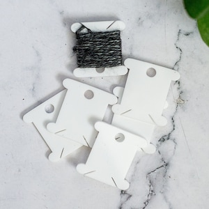 Floss Card Bobbins, Laser Cut SVG File, Floss Drop Cards, Floss Bobbin ...