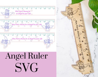 Dino Ruler Laser Cut SVG File - Etsy