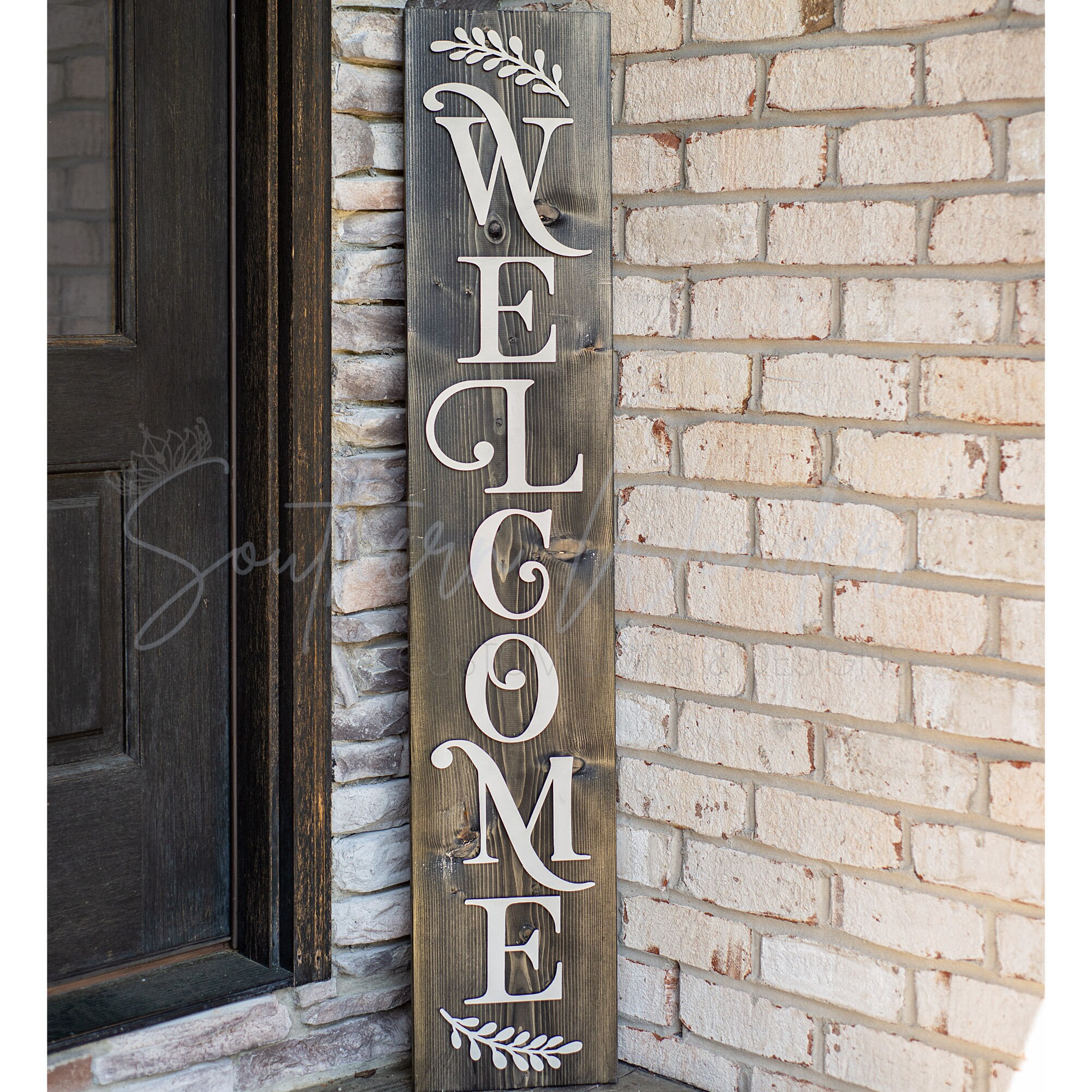 Welcome Sign For Front Porch, 3-D Welcome Sign