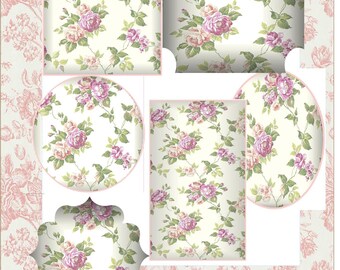 Téléchargement instantané de cadres d'images de formes florales Pdf