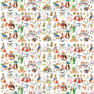 Peter Rabbit & Friends Collage Sheet pdf