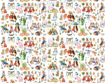 Feuille de collage Peter Rabbit & Friends pdf