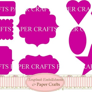 Instant Download BASIC SHAPE'S  Lilac  Pdf