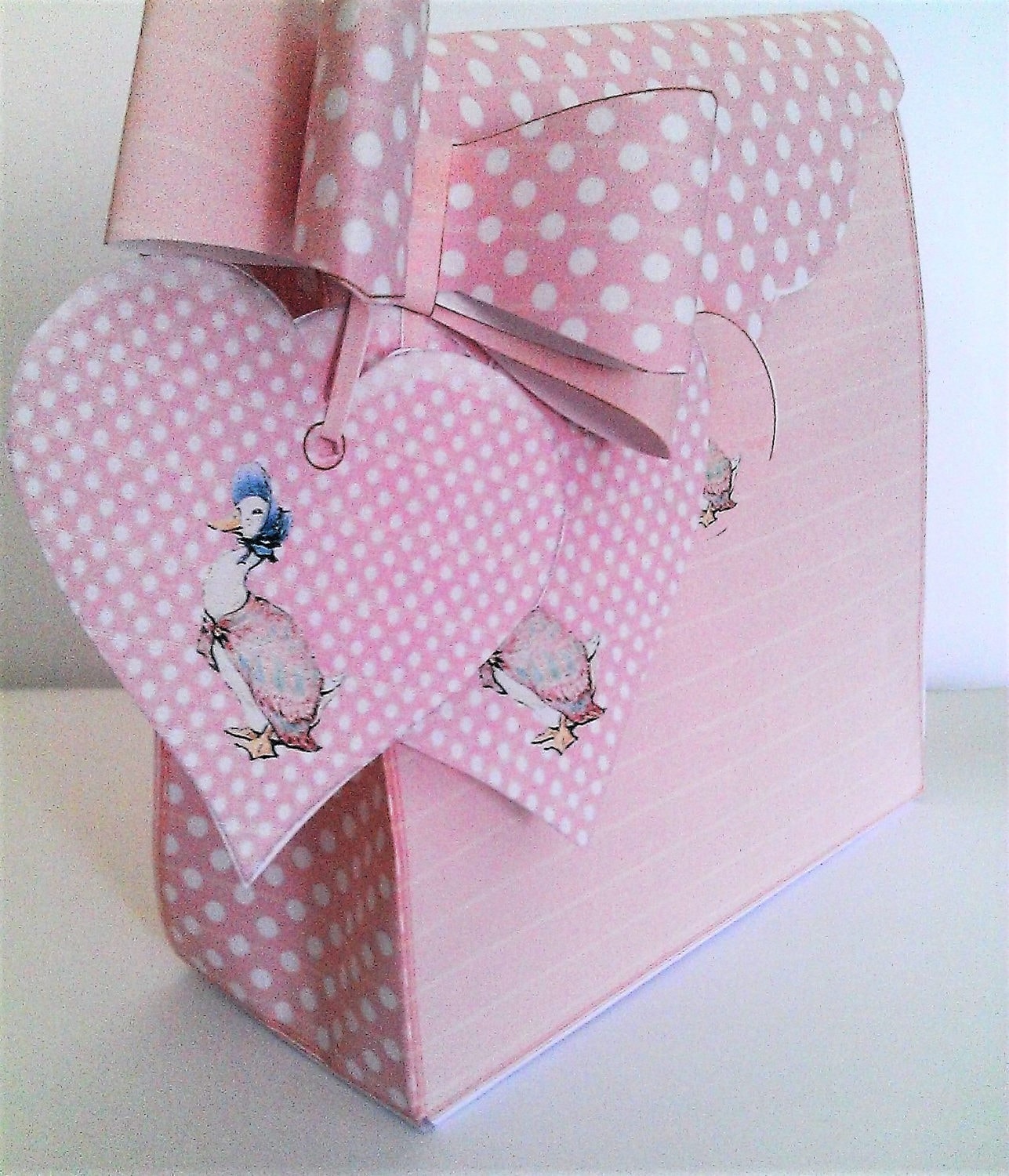 Jemima Puddle Duck Gift Bag Digital KIT Etsy UK
