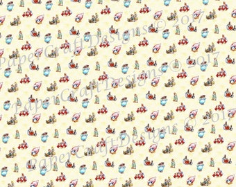 Fichier numérique papier Peter Rabbit