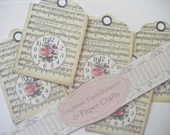 Jolies étiquettes florales KIT numérique Pdf