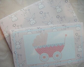 Téléchargement immédiat d'embellissements pour carte-cadeau pour porte-monnaie pour bébé fille au format PDF