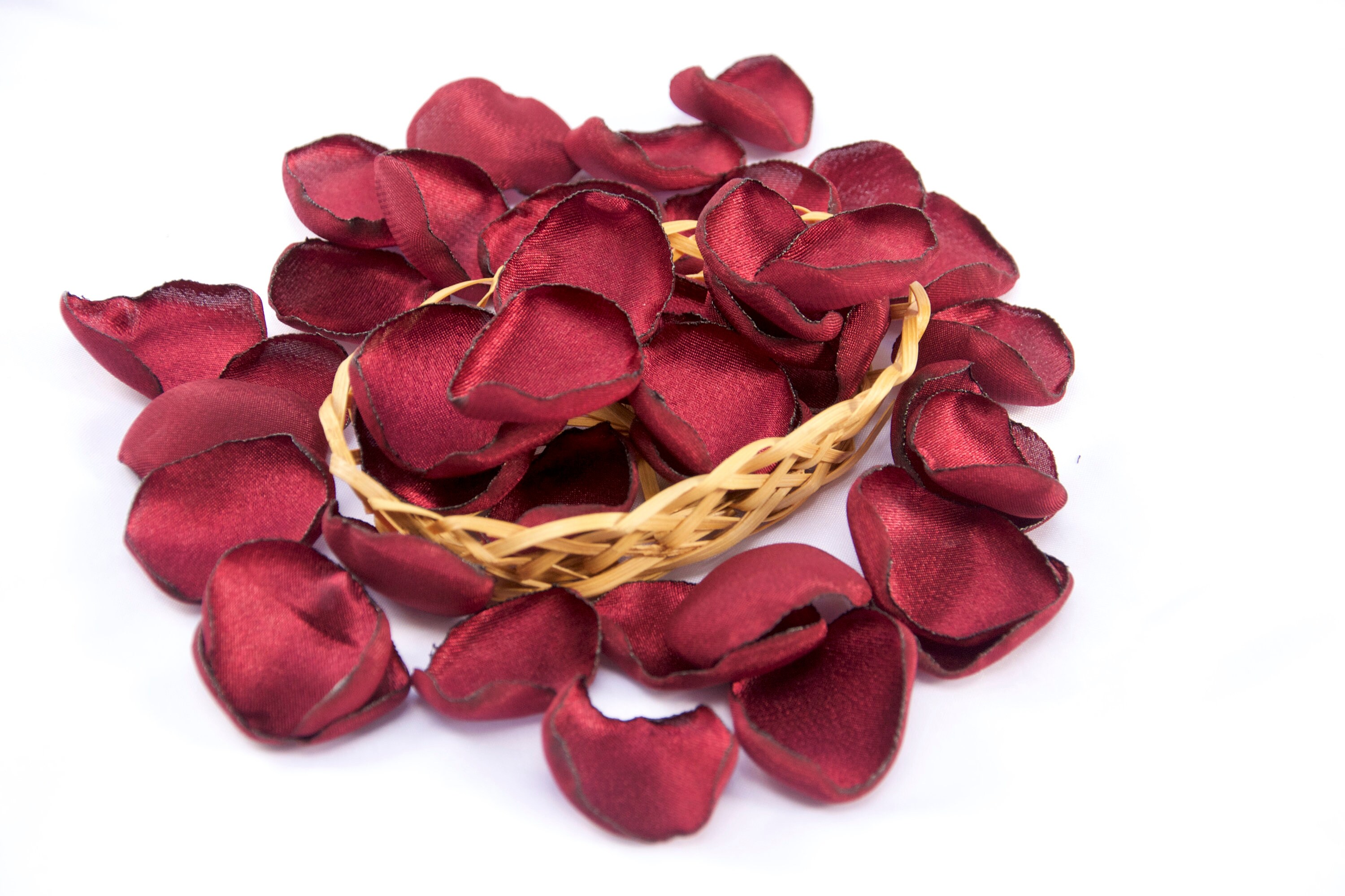 Flores de color rojo vino - Etsy España