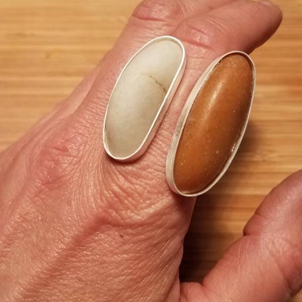 River stone ring