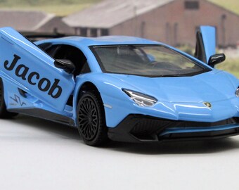 personalised toy car