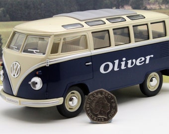 personalised toy bus