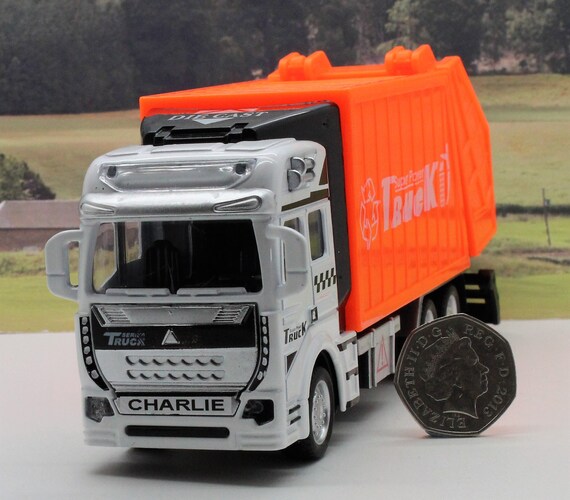 personalised lorry toy