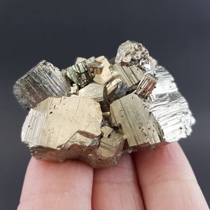 GOLDEN Pyrite from Borieva mine Madan ore field Smolyan Oblast Rhodope Mts Bulgaria minerals specimens from Bulgaria