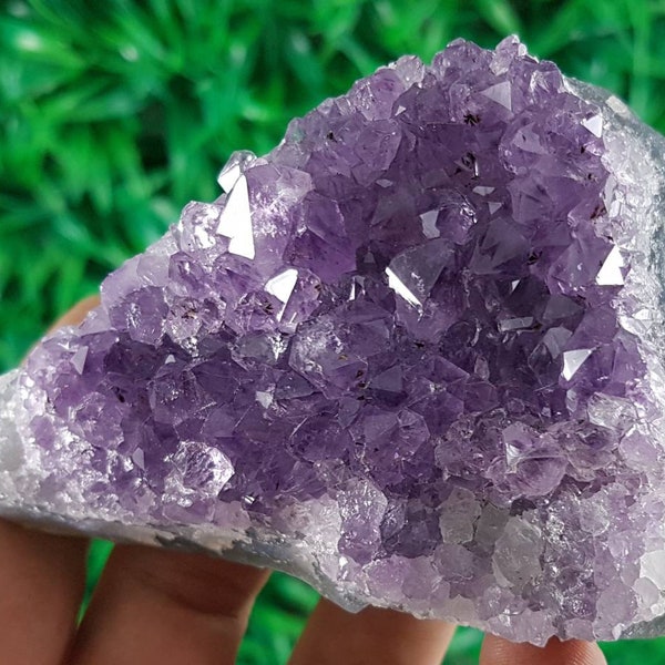 A very nice Purple Amethyst from Brazil,Natural Crystal,Mineral Specimen,Purple Quartz,Amazing color,Amethyst Crystal