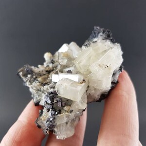 Barite with Galena from Androvo mine Zlatograd ore field Smolyan Oblast Rhodope Mts Bulgaria