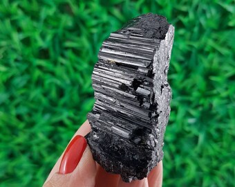 Raw Black Tourmaline, Tourmaline Crystal,Natural Crystal,Natural Tourmaline,Mineral Special,Black Tourmaline Chunk,Strong Energy Crystal