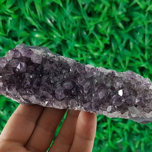 Reserve A very nice Purple Amethyst from Brazil,Natural Crystal,Mineral Specimen,Purple Quartz,Amazing color,Amethyst Crystal