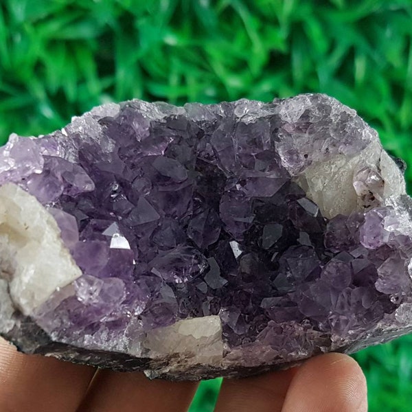 A very nice Purple Amethyst from Brazil,Natural Crystal,Mineral Specimen,Purple Quartz,Amazing color,Amethyst Crystal