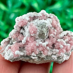 Amazing Rhodochrosite with Calcite from Davidkovo ore Filed,Bulgaria,Pink Crystal,Rhodochrosite Crystal,Rhodochrosite with Quartz